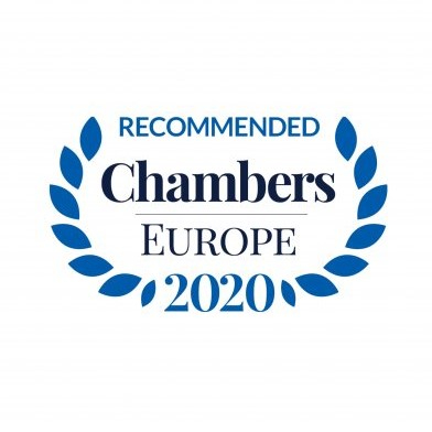 Международный рейтинг  Chambers and Partners рекомендует ЕМПП в области корпоративного права/M&A.